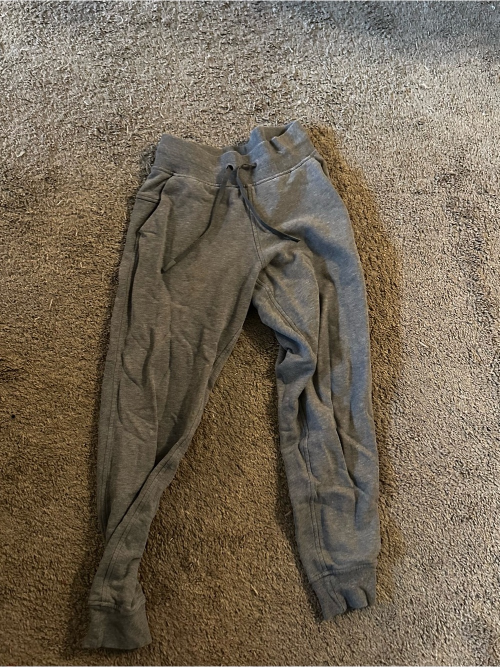lululemon athletica Gray Drawstring Jogger Pants